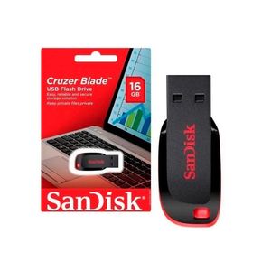 PENDRIVE "SANDISK" 16GB CRUZER BLADE X UNIDAD