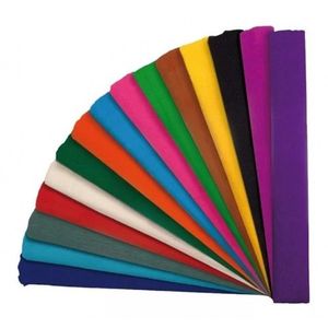 PAPEL CREPE "IBI" 50 X 200CM COLOR X UNIDAD