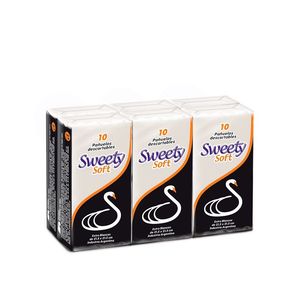 PAÑUELOS "SWEETY" X PAQ. 6 UNIDADES