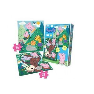 ROMPECABEZAS PEPPA PIG 24 Y 36 PZAS X UNI