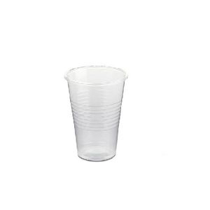 VASOS PLASTICOS NATURAL "HUHTA" 330CM3 X 100 UNID