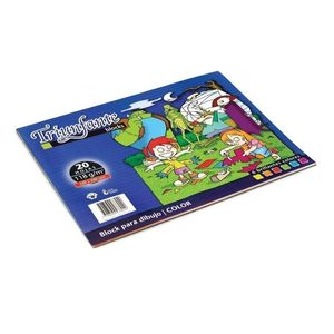 BLOCK DIBUJO TRIUNFANTE COLOR N° 5 X 20HJS