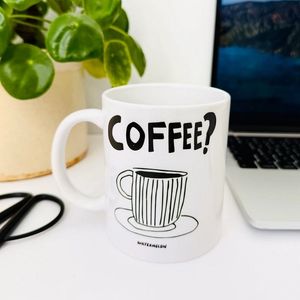 TAZA CERAMICA "WM" COFEE X UNIDAD