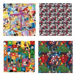 PAPEL AFICHE FANTASIA "MURESCO" 70 X 100 LIC INFANTIL X UNID