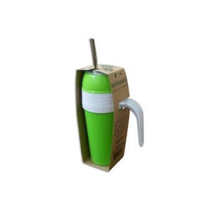 MATE LISTO METAMATE PLASTICO C/ ASA BOMBILLA METAL X UNIDAD