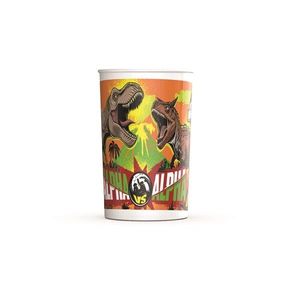 VASO PLASTICO CHICO JURASSIC X UNIDAD